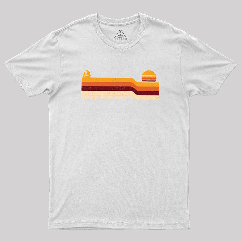 Seaside Panic Tour 75 Geek T-Shirt
