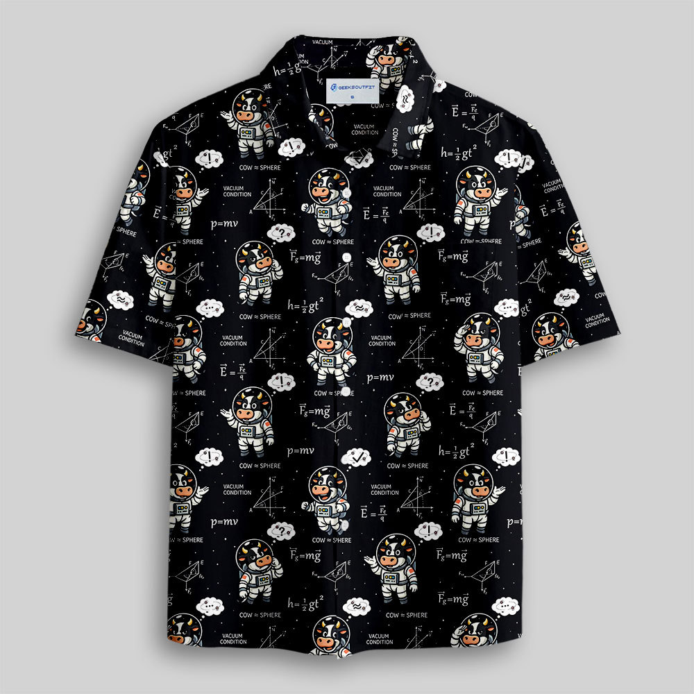 Geeksoutfit Cosmic Dairy Button Up Pocket Shirt for Sale