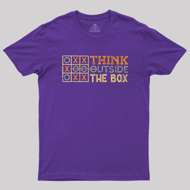 Thinking Outside The Box Geek T-Shirt