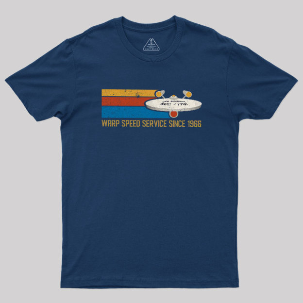 Warp Speed Service Since 1966 Geek T-Shirt