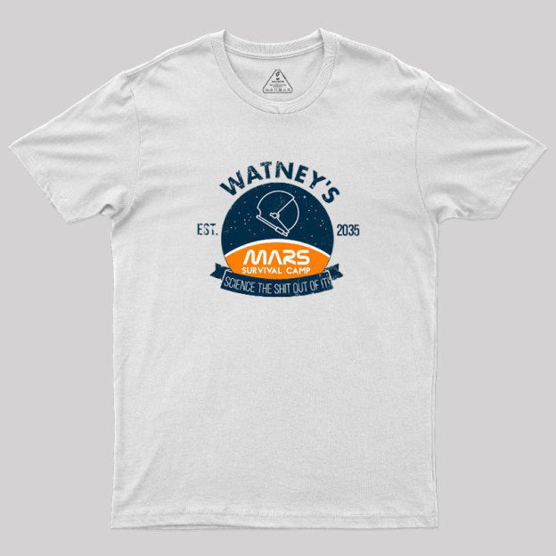 Surviving On Mars Geek T-Shirt