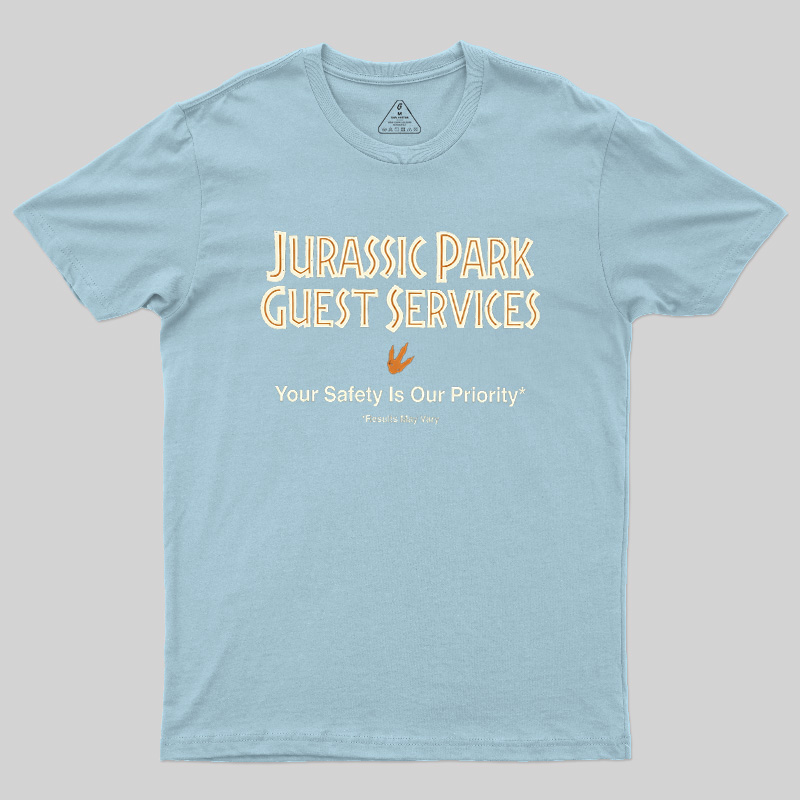 Ancient Reptile Park Guest Service Geek T-Shirt