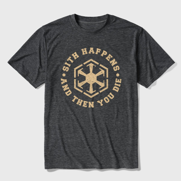 Sith Happens Ultra Soft Heather Tees