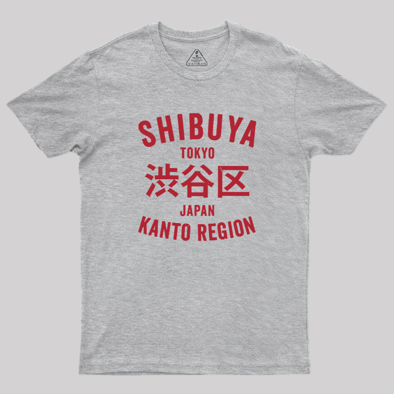 Shibuya Kanto Region Geek T-Shirt