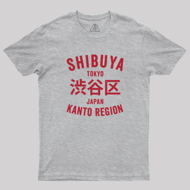 Shibuya Kanto Region Geek T-Shirt