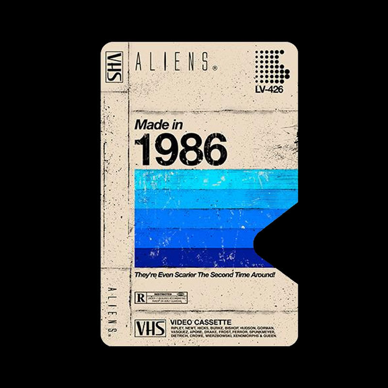 Aliens Blank Tape Geek T-Shirt
