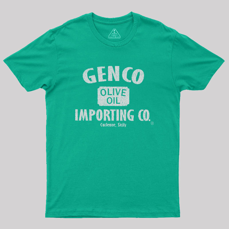 Genco Olive Oil Importing Co Geek T-Shirt