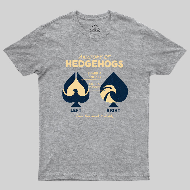 Anatomy Of A Hedgehog Geek T-Shirt