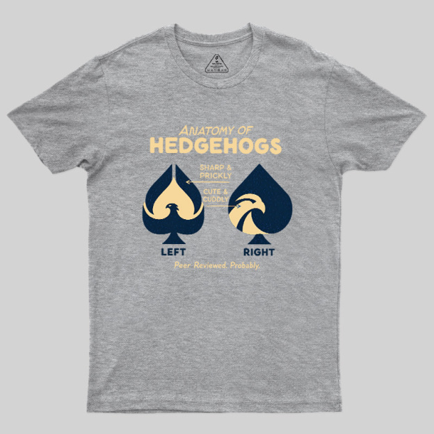 Anatomy Of A Hedgehog Geek T-Shirt