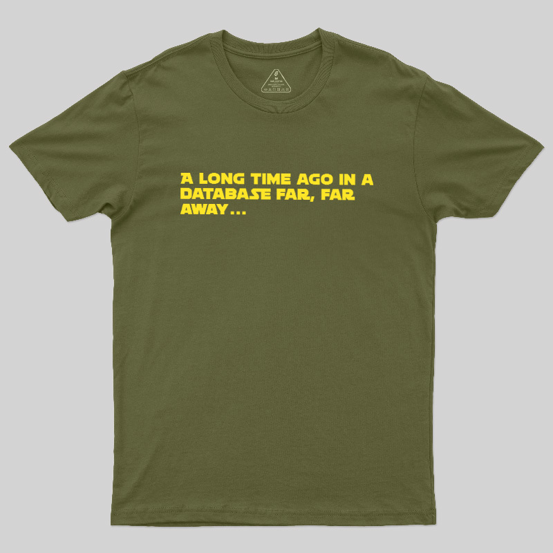 Database Galaxy Geek T-Shirt