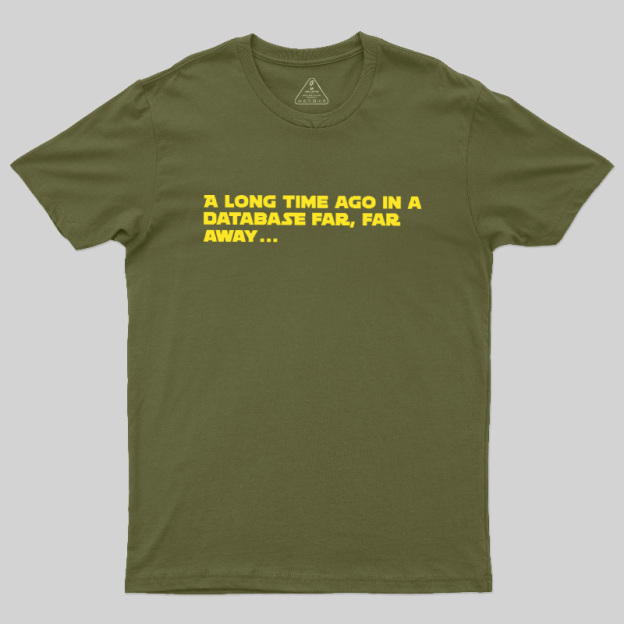 Database Galaxy Geek T-Shirt