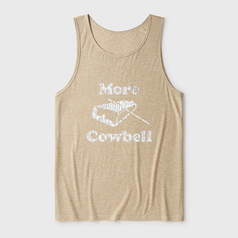More Cowbell Ultra Soft Heather Tank