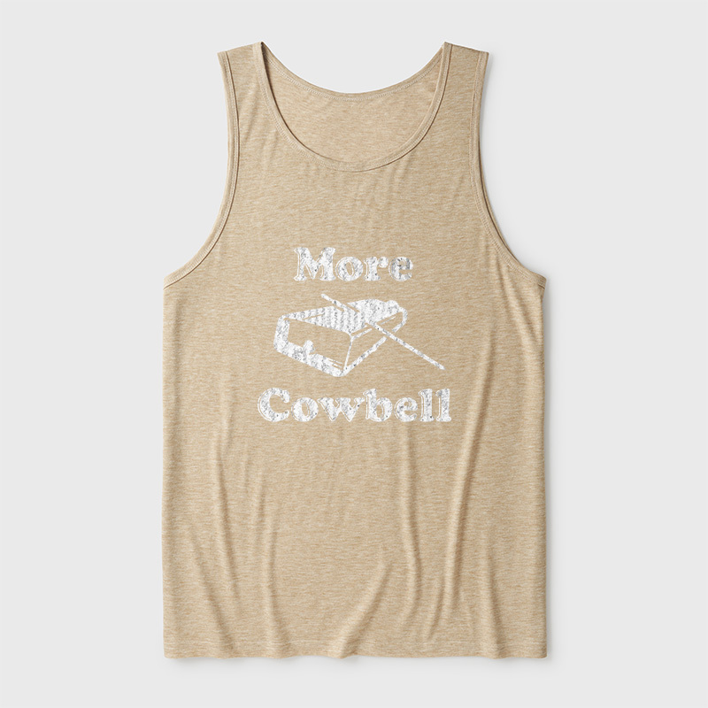 More Cowbell Ultra Soft Heather Tank