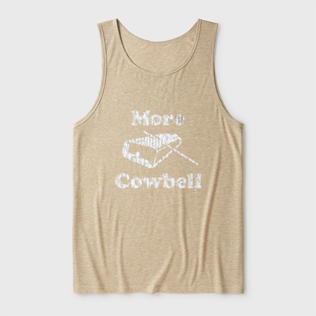 More Cowbell Ultra Soft Heather Tank
