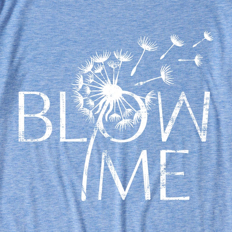 Dandelion Joke Ultra Soft Heather Tee