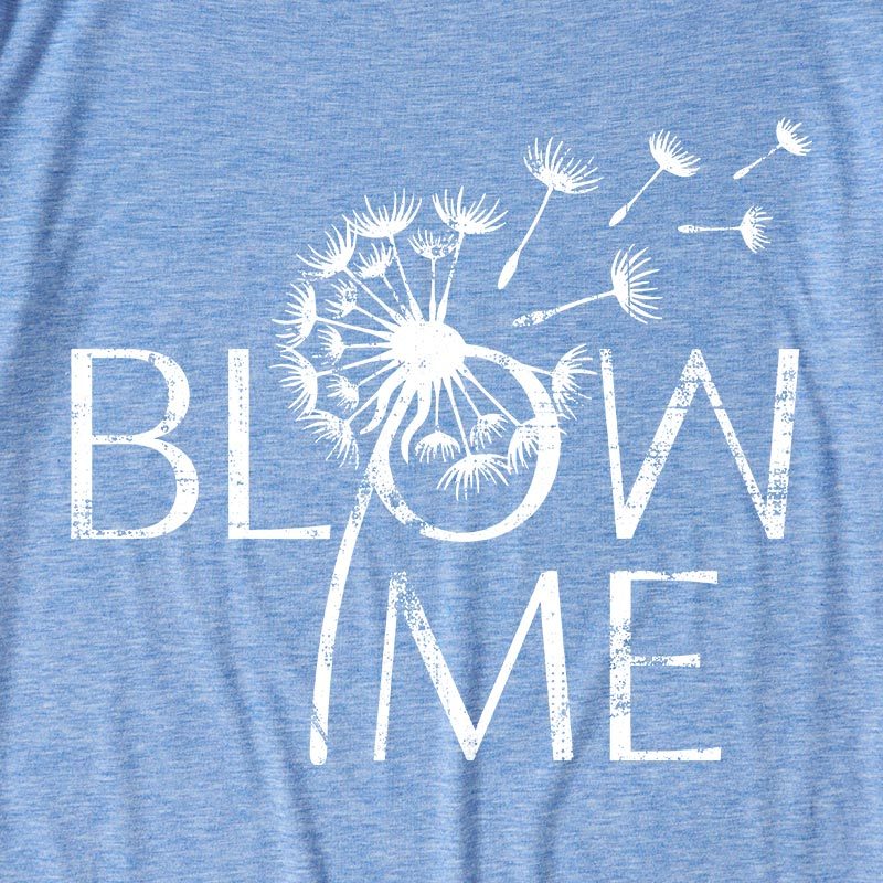 Dandelion Joke Ultra Soft Heather Tee
