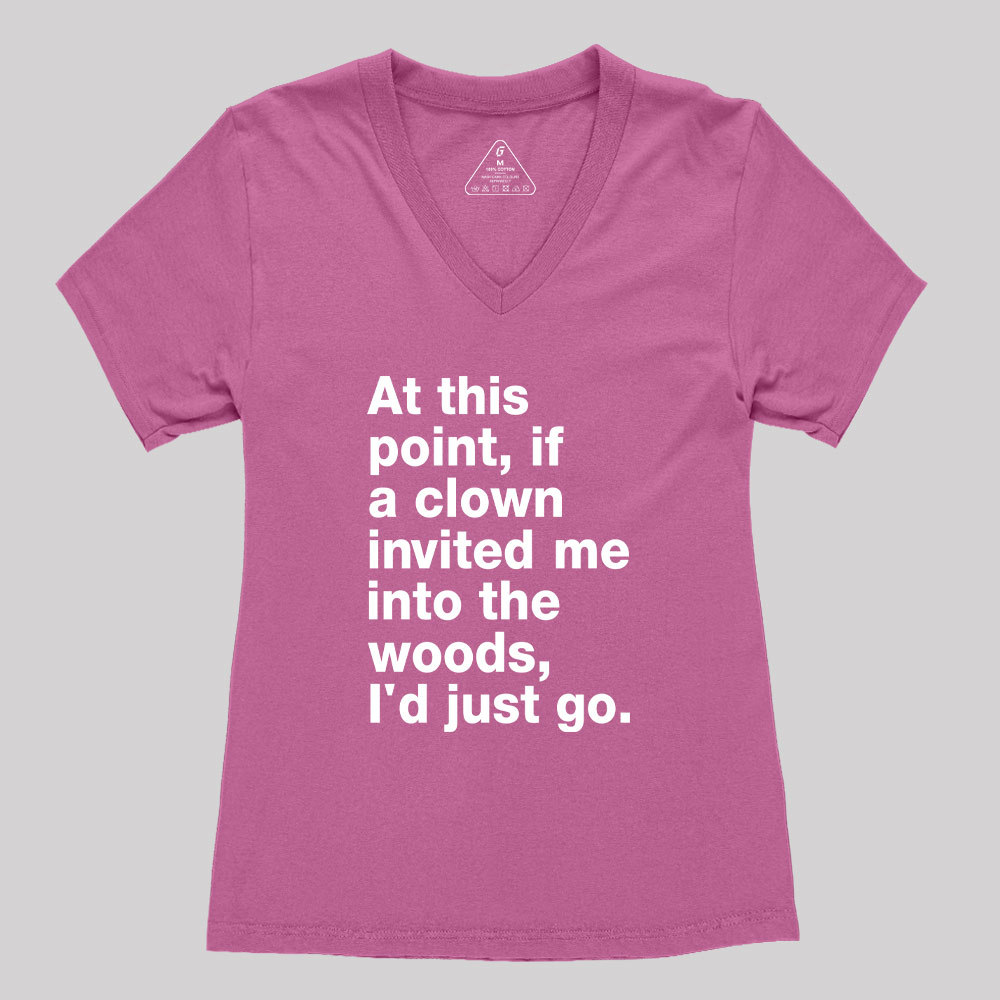 At This Point Geek Women's V-Neck T-shirt