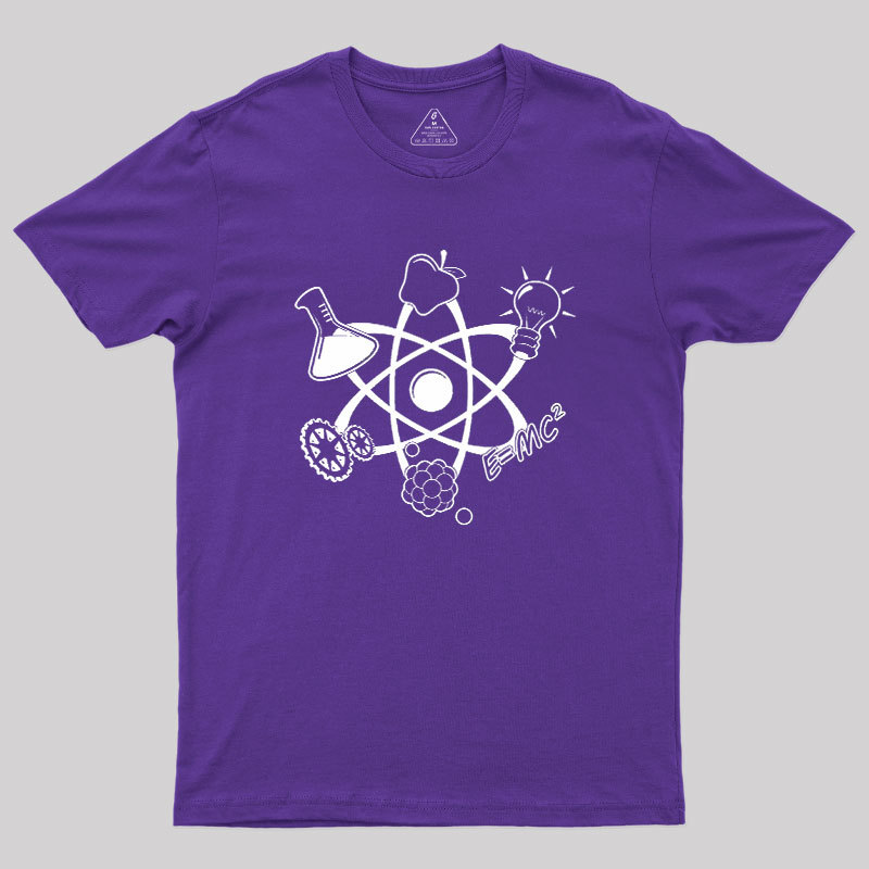 Science Atom Design Geek T-Shirt
