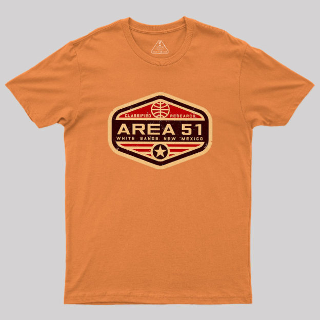 Area 51 Classified Geek T-Shirt