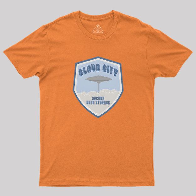 Cloud City Data Storage Geek T-Shirt