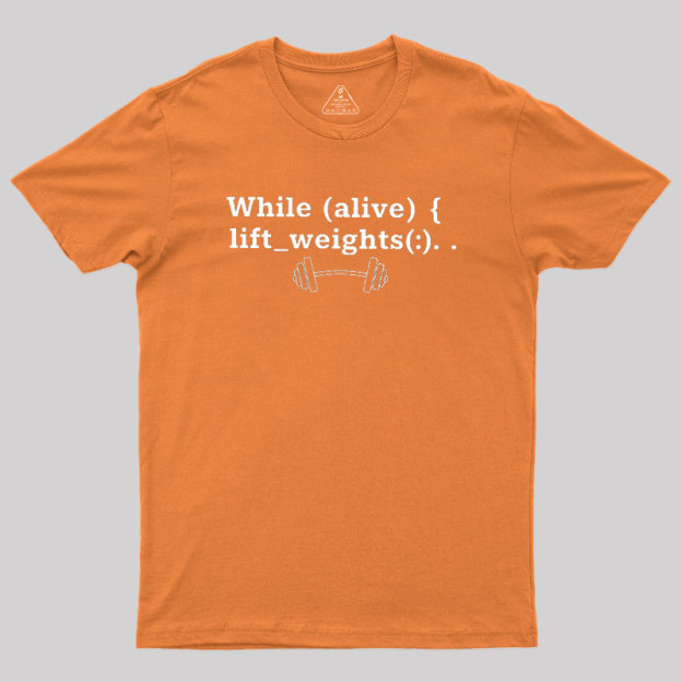 Code & Lift Loop Geek T-Shirt