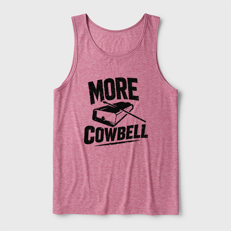 More Cowbell Ultra Soft Heather Tank