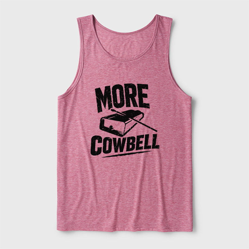 More Cowbell Ultra Soft Heather Tank