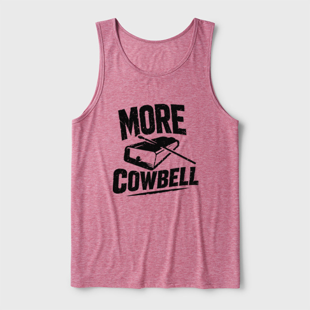 More Cowbell Ultra Soft Heather Tank