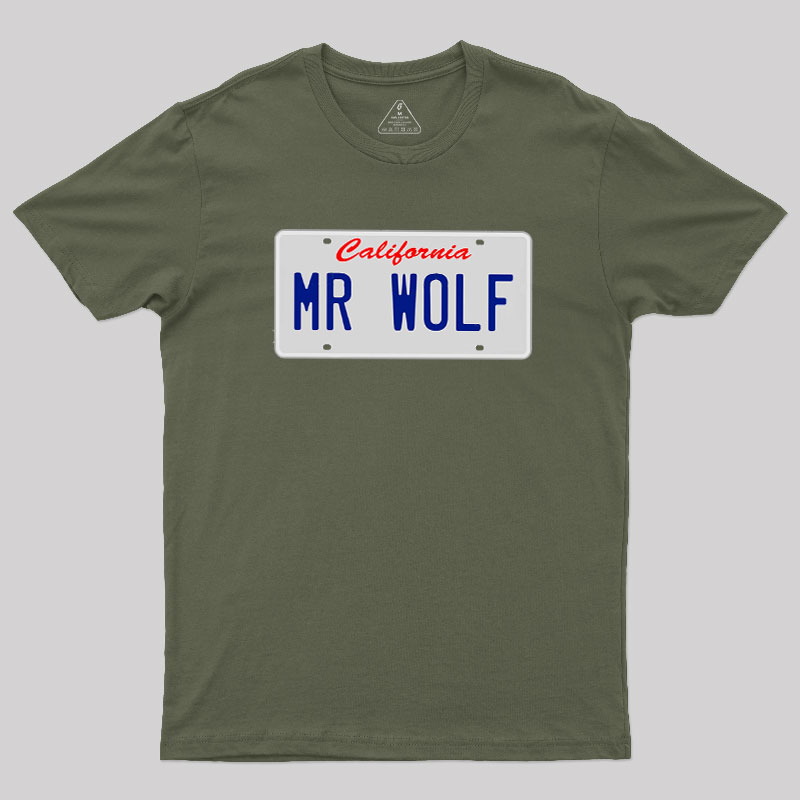 Mr. Wolf  Pulp Fiction Geek T-Shirt