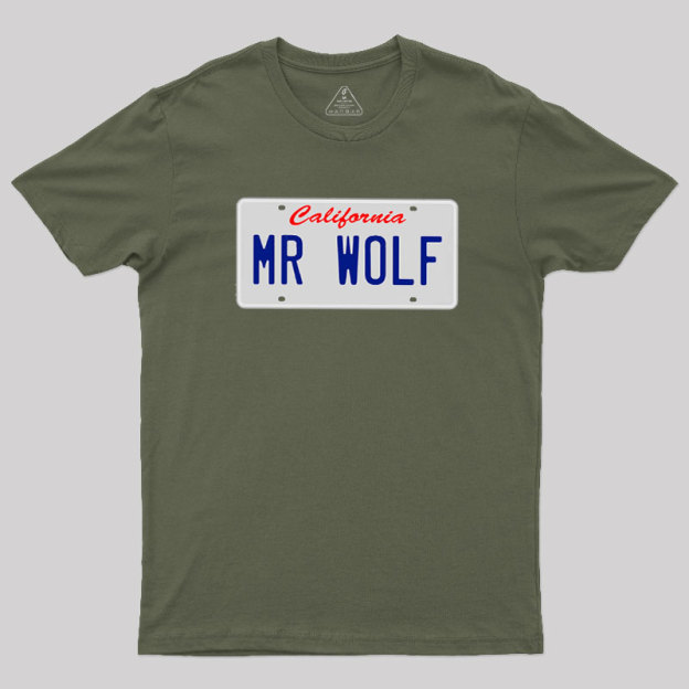Mr. Wolf  Pulp Fiction Geek T-Shirt