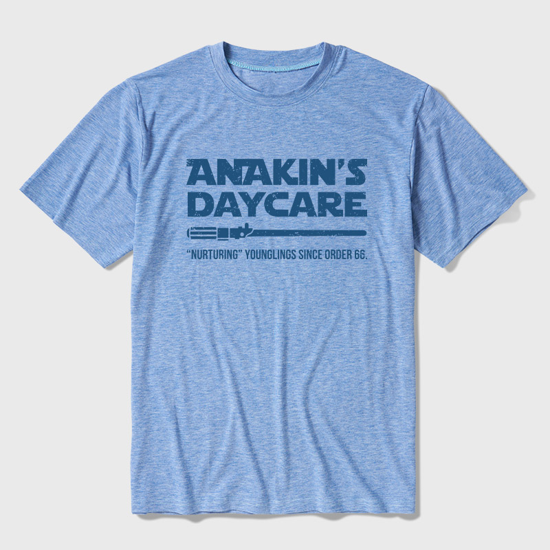 Anakin's Daycare Ultra Soft Heather Tee