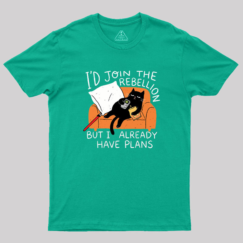 Rebellion On The Couch Geek T-Shirt