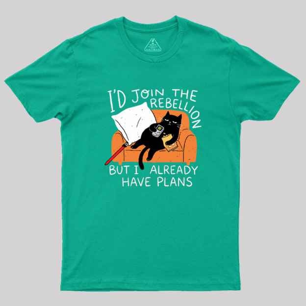 Rebellion On The Couch Geek T-Shirt