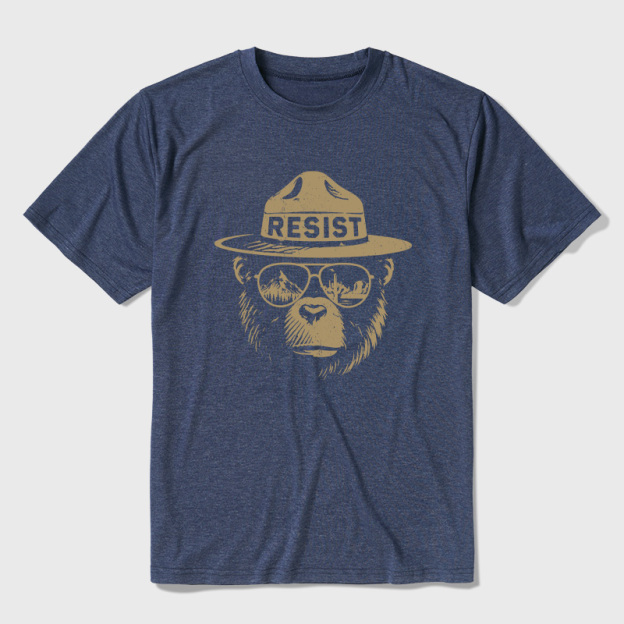 Vintage Alt National Park Service Resist Ultra Soft Heather Tee