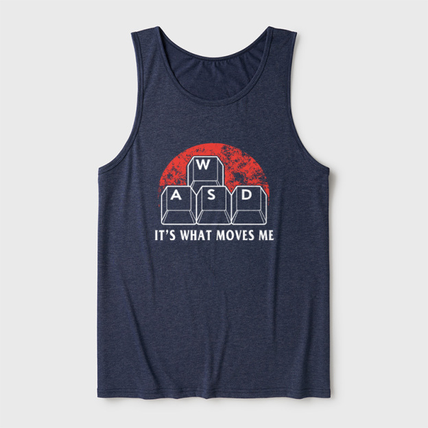 Funny PC Gamer Computer Nerd Ultra Soft Heather Tank