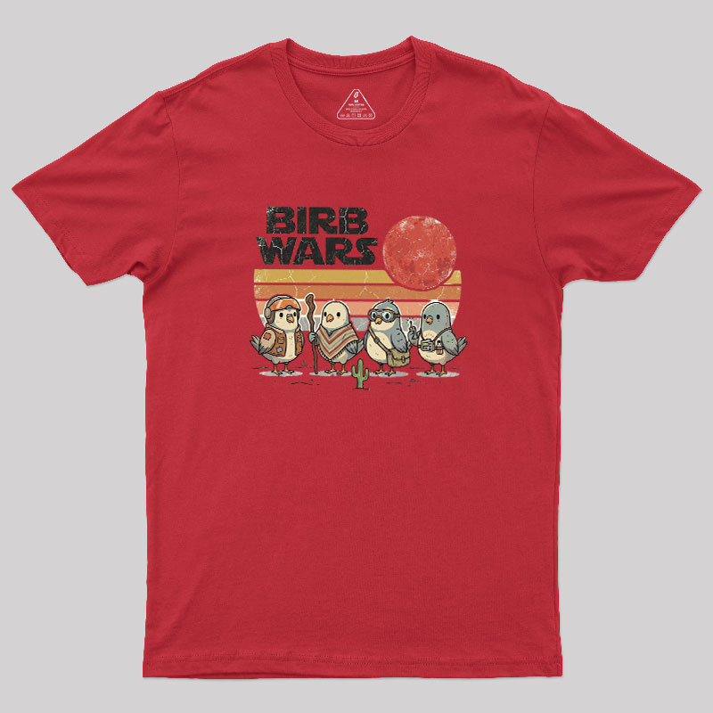Bird War Geek T-Shirt