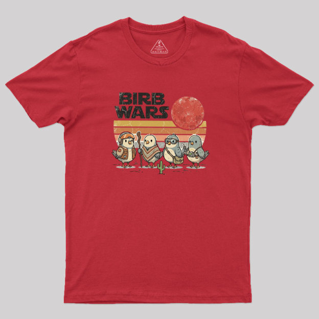 Bird War Geek T-Shirt