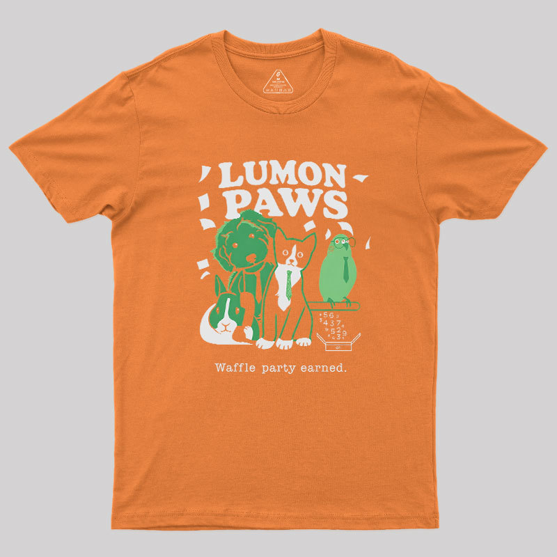 Lumon Paws Geek T-Shirt
