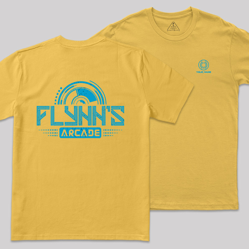 Personalized Flynn's Arcade Geek T-Shirt