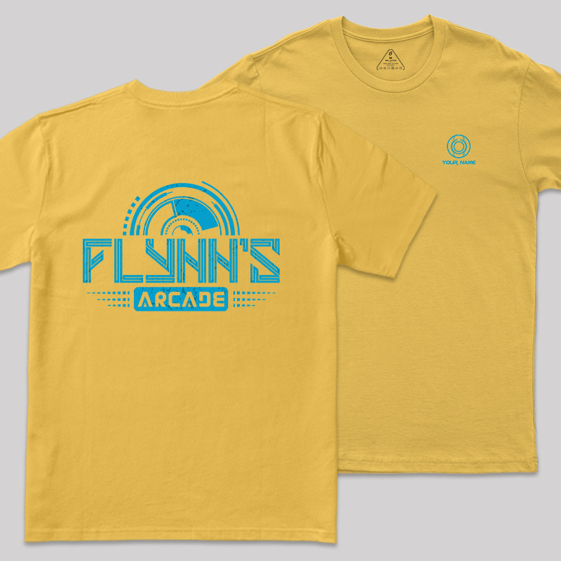 Personalized Flynn's Arcade Geek T-Shirt