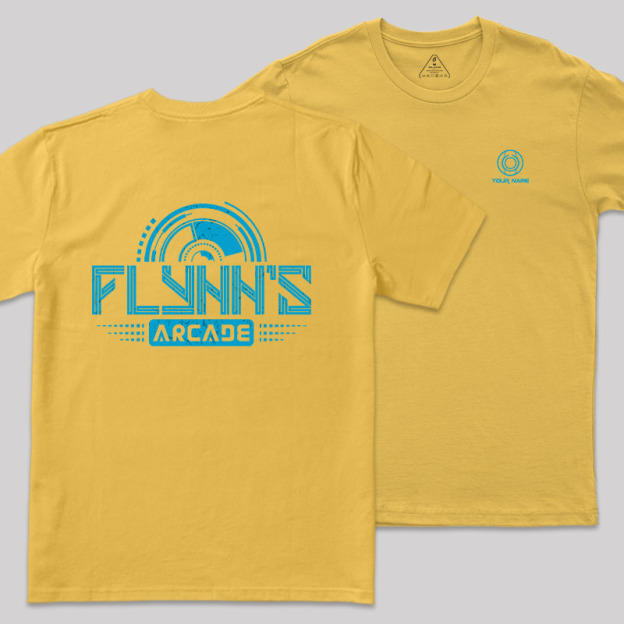 Personalized Flynn's Arcade Geek T-Shirt