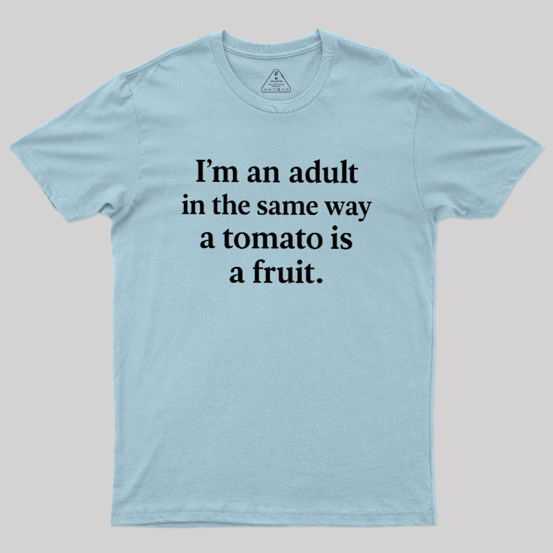 Me Equal Tomato Geek T-Shirt