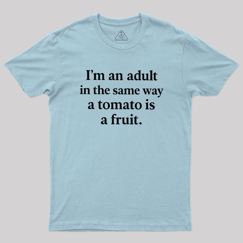 Me Equal Tomato Geek T-Shirt