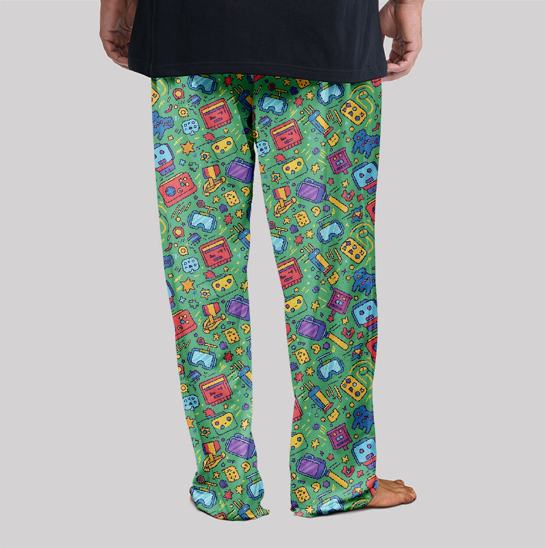 Retro Gaming Fiesta Geek Loungewear Pants
