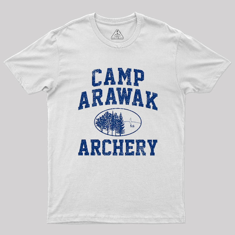 Camp Arawak Summer Camp Geek T-Shirt