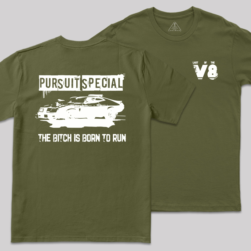 Road Warrior Front and Back Printed Geek T-Shirt