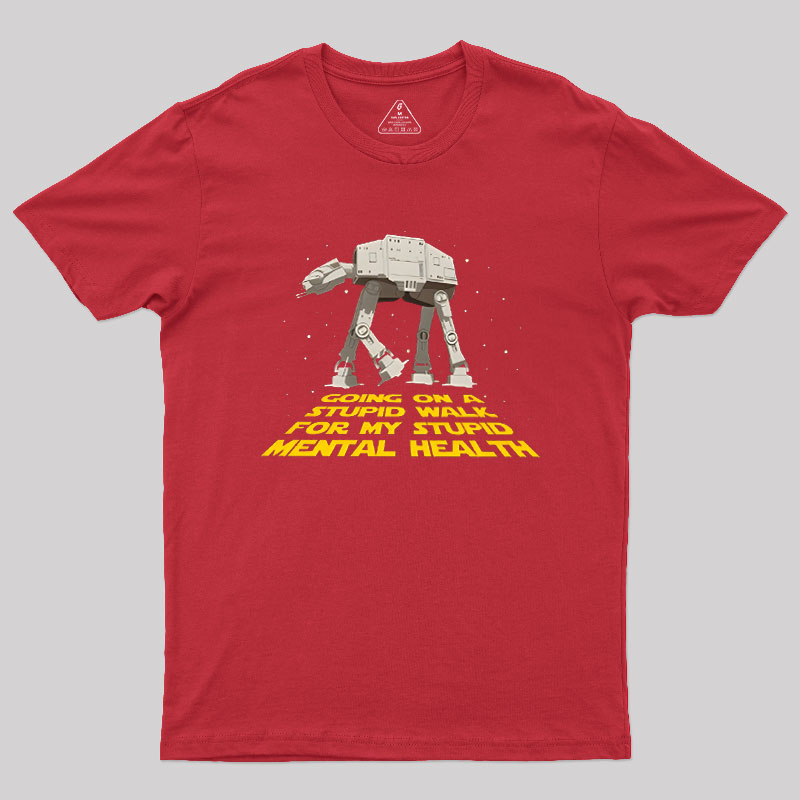 Imperial Walk Stupid Humor Geek T-Shirt