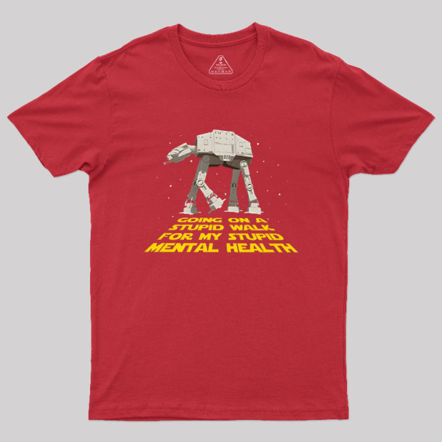 Imperial Walk Stupid Humor Geek T-Shirt