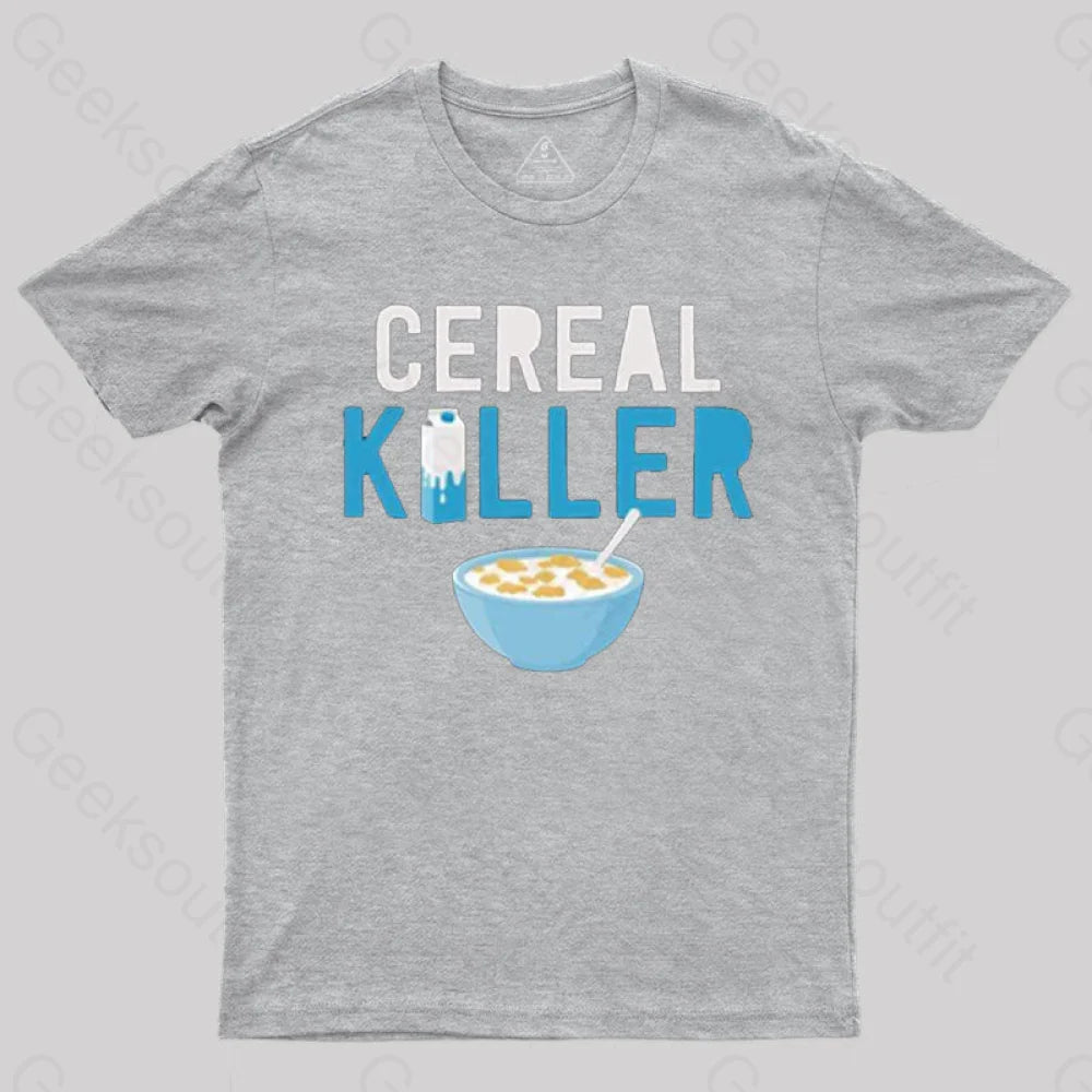 Cereal Killer T-Shirt Grey / S