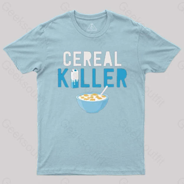 Cereal Killer T-Shirt Light Blue / S